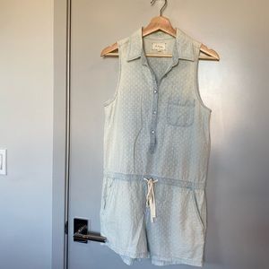 Lou & Grey for Loft Denim Romper